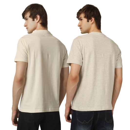 Combo 9 - Basic Round Neck Regular Mens T-Shirt