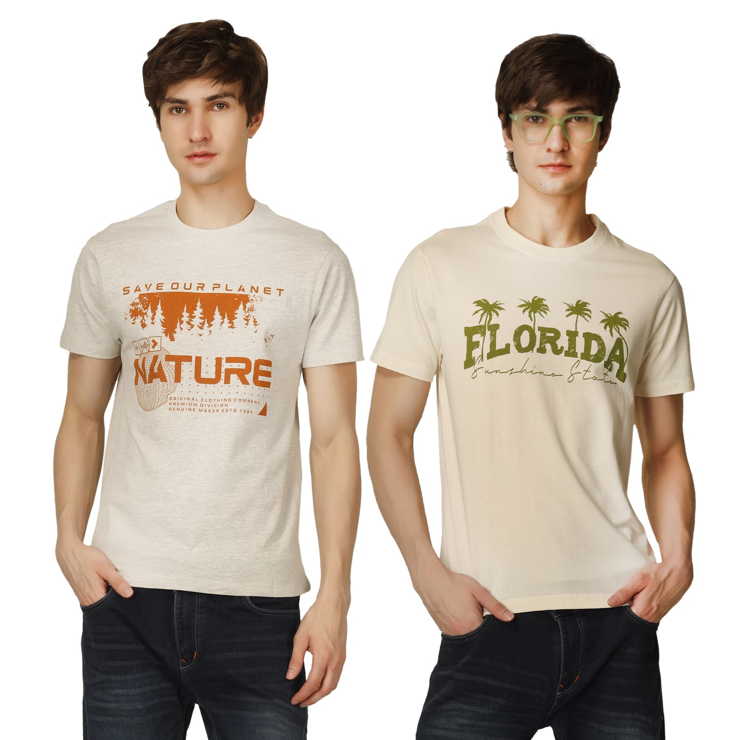 Combo 12 - Basic Round Neck Regular Mens T-Shirt