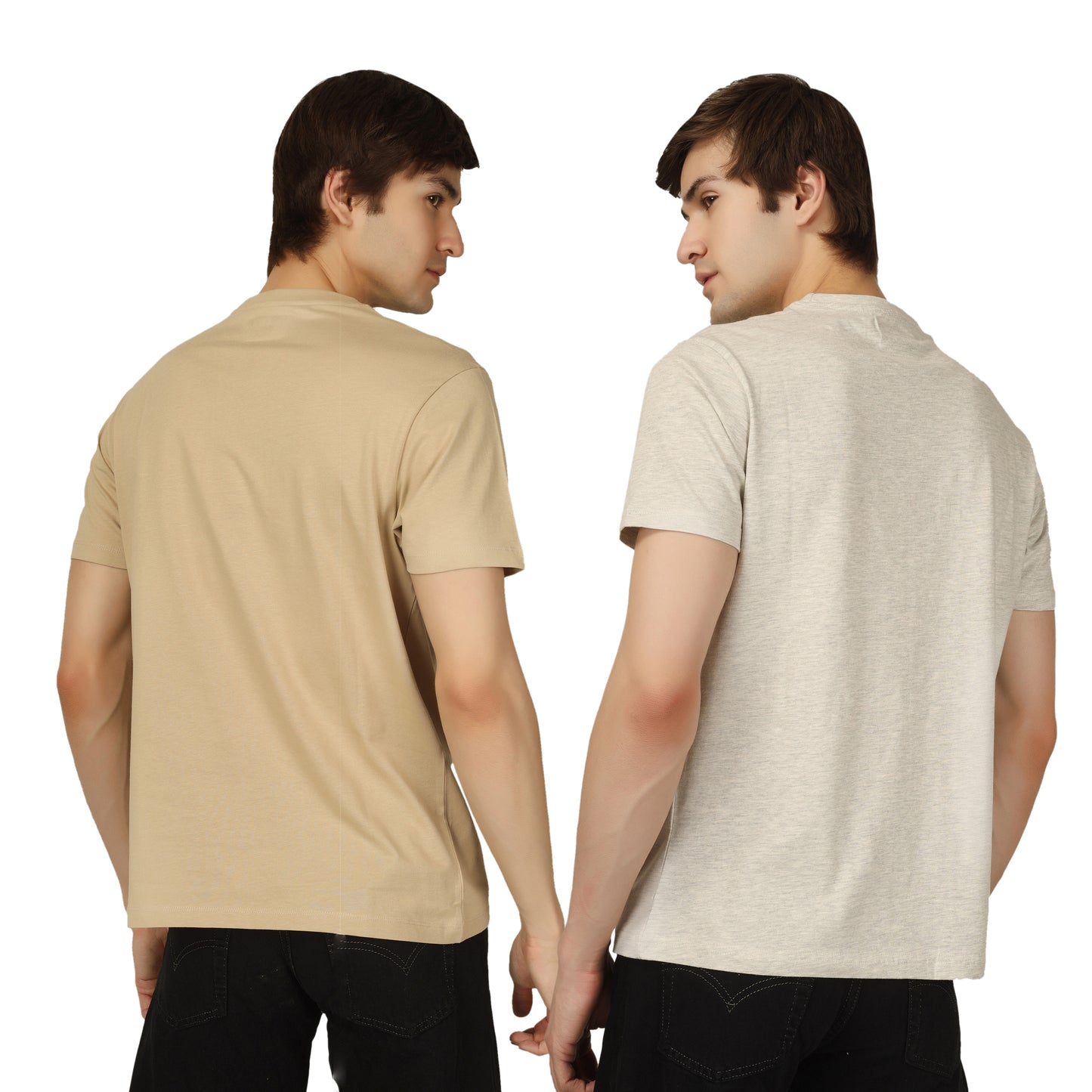 Combo 10 - Basic Round Neck Regular Mens T-Shirt