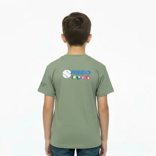 RSBO BOYZ - Smiley LT Green Tees