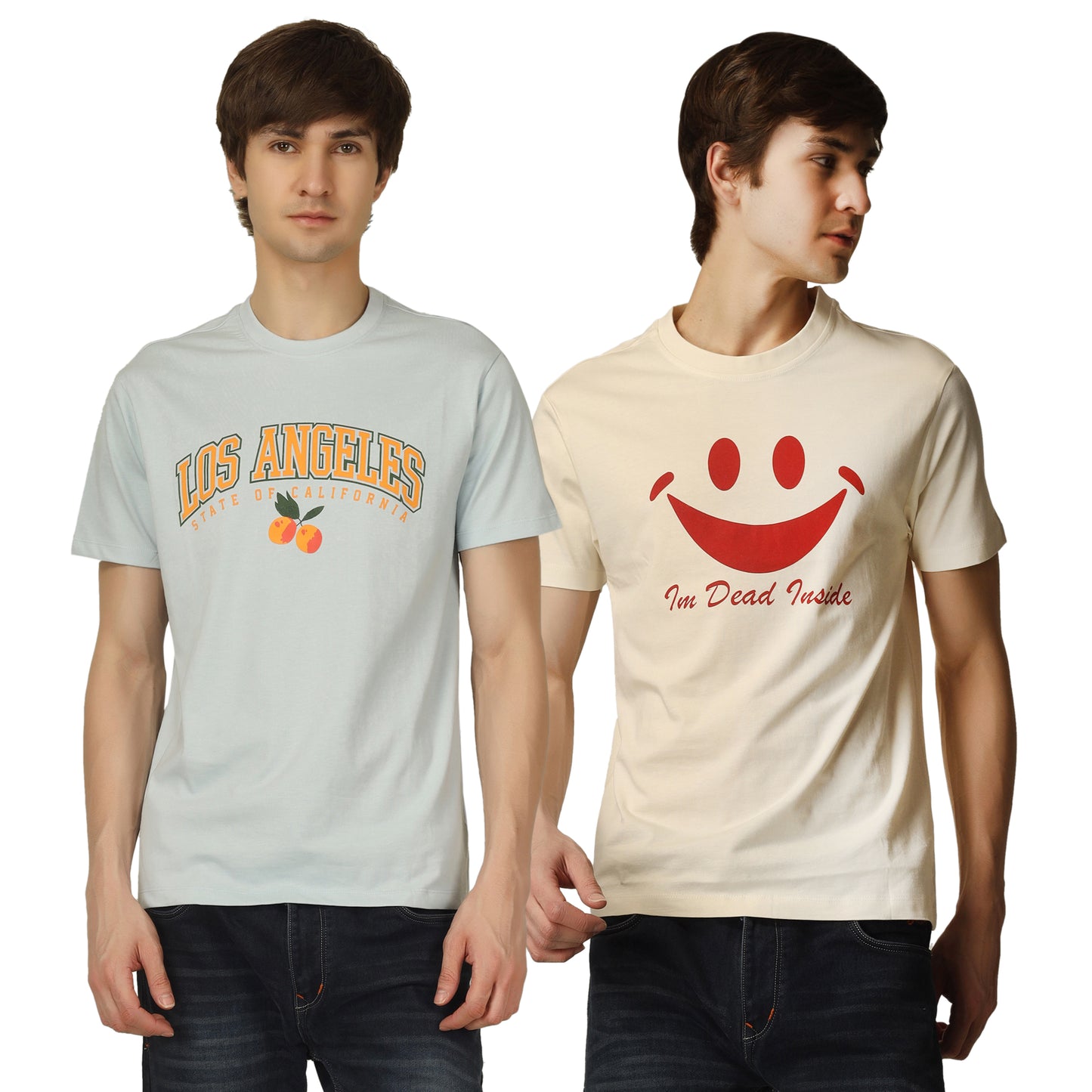Combo 13 - Basic Round Neck Regular Mens T-Shirt