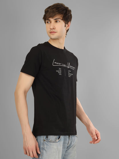 Basic Round Neck Regular Mens T-Shirt - RSBO0025