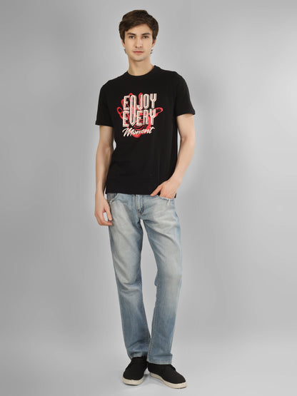 Basic Round Neck Regular Mens T-Shirt - RSBO0002