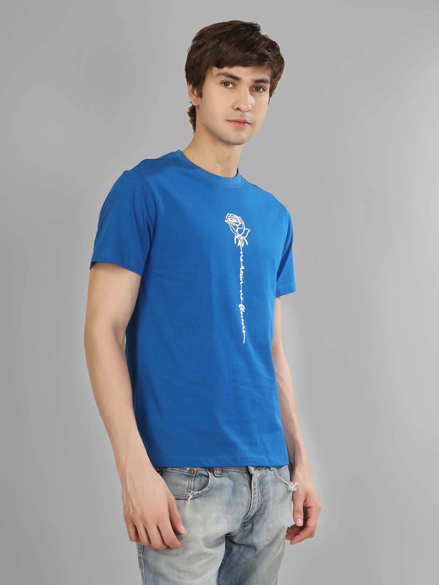 Basic Round Neck Regular Mens T-Shirt - RSBO0020