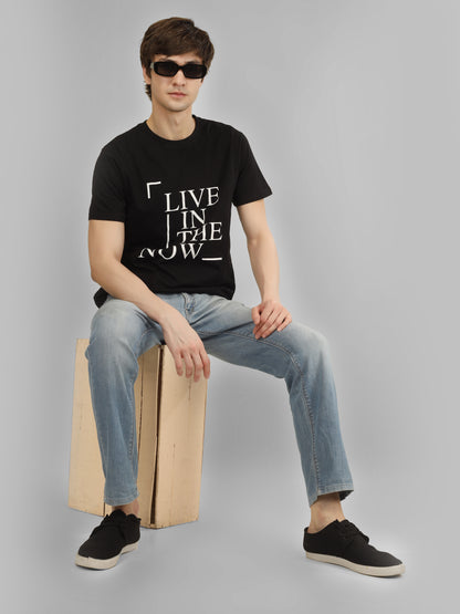 Basic Round Neck Regular Mens T-Shirt - RSBO0005
