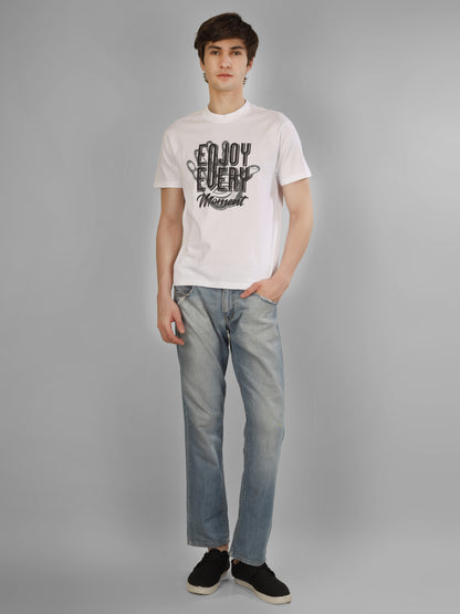 Basic Round Neck Regular Mens T-Shirt - RSBO0006