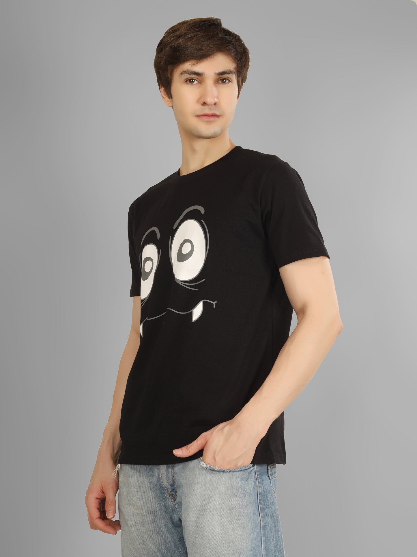 Basic Round Neck Regular Mens T-Shirt - RSBO0021