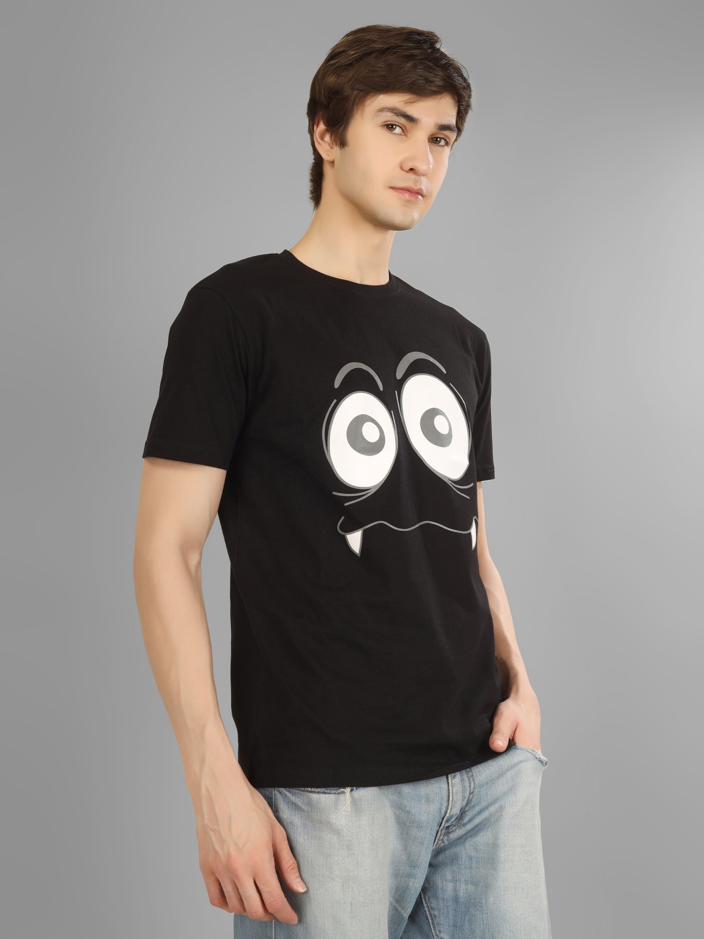 Basic Round Neck Regular Mens T-Shirt - RSBO0021