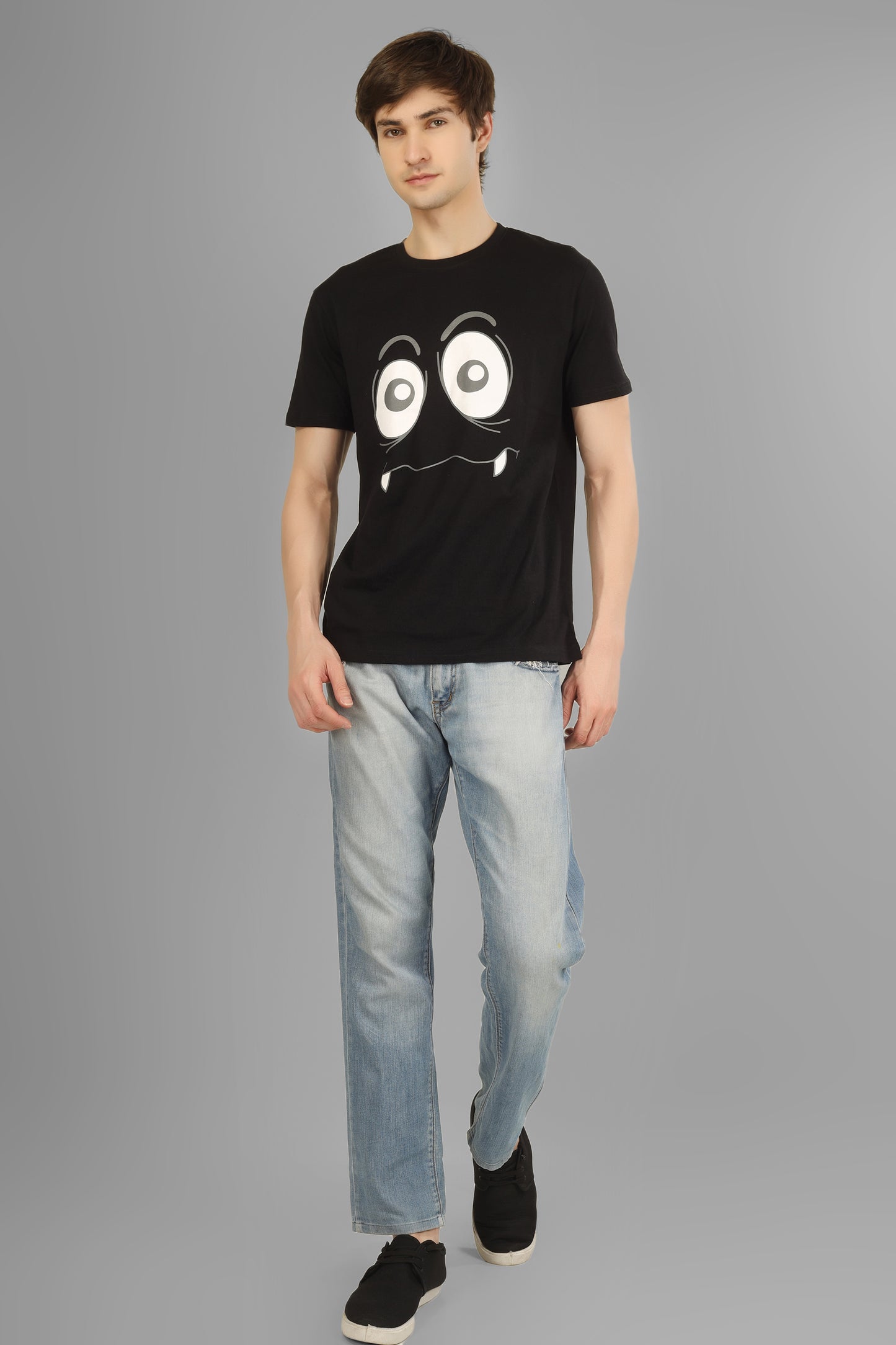 Basic Round Neck Regular Mens T-Shirt - RSBO0021