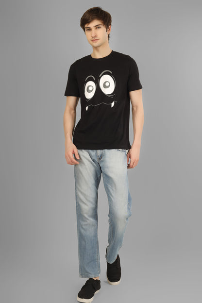 Basic Round Neck Regular Mens T-Shirt - RSBO0021