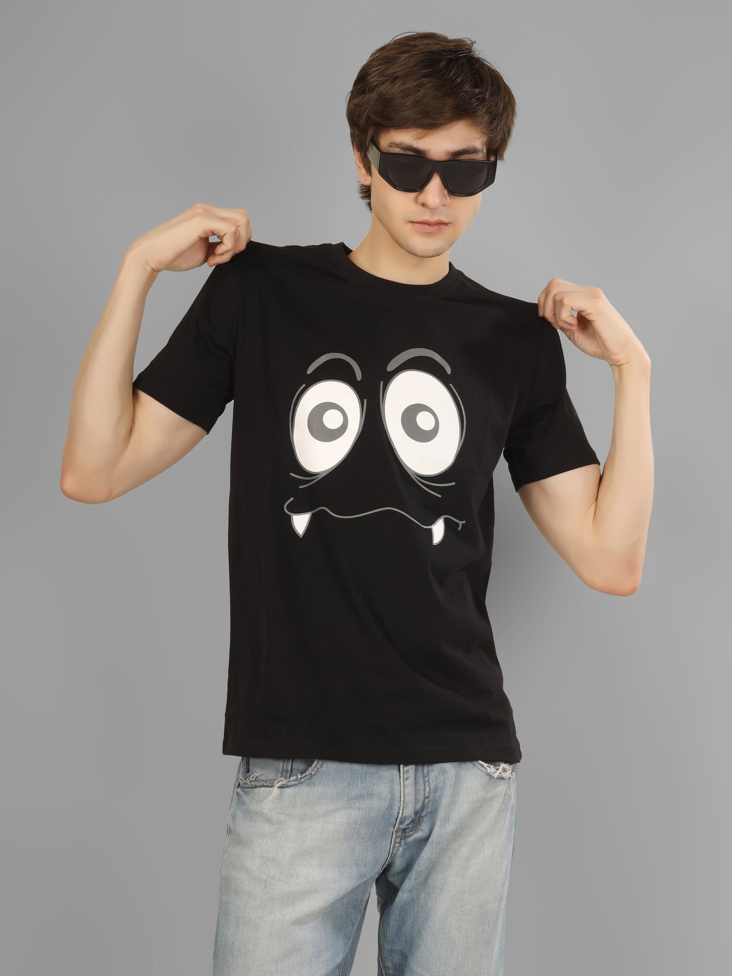 Basic Round Neck Regular Mens T-Shirt - RSBO0021