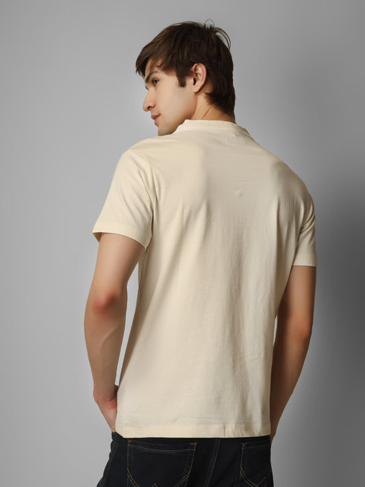 Basic Round Neck Regular Mens T-Shirt - RSBO0013