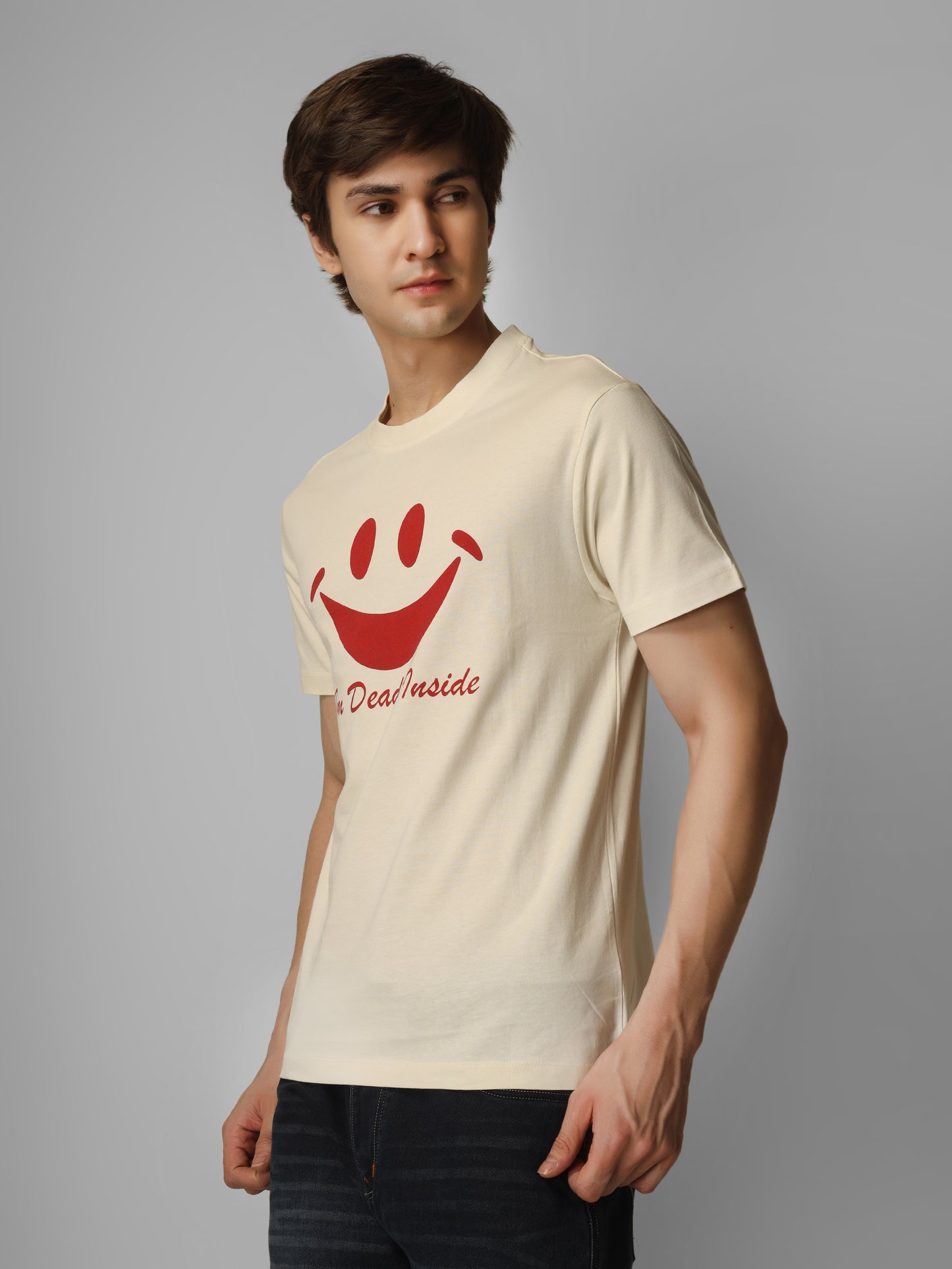 Basic Round Neck Regular Mens T-Shirt - RSBO0013