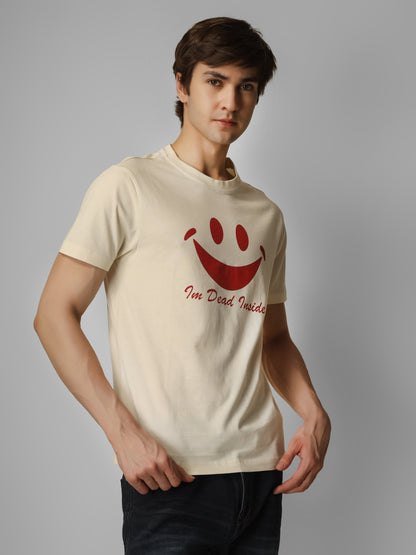 Basic Round Neck Regular Mens T-Shirt - RSBO0013