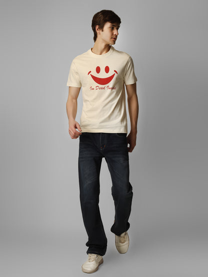 Basic Round Neck Regular Mens T-Shirt - RSBO0013