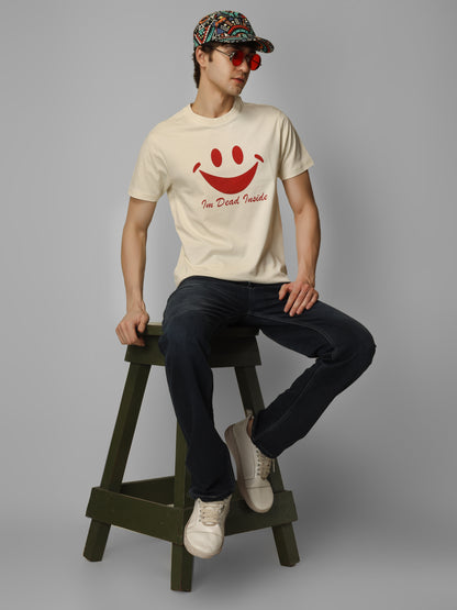 Basic Round Neck Regular Mens T-Shirt - RSBO0013
