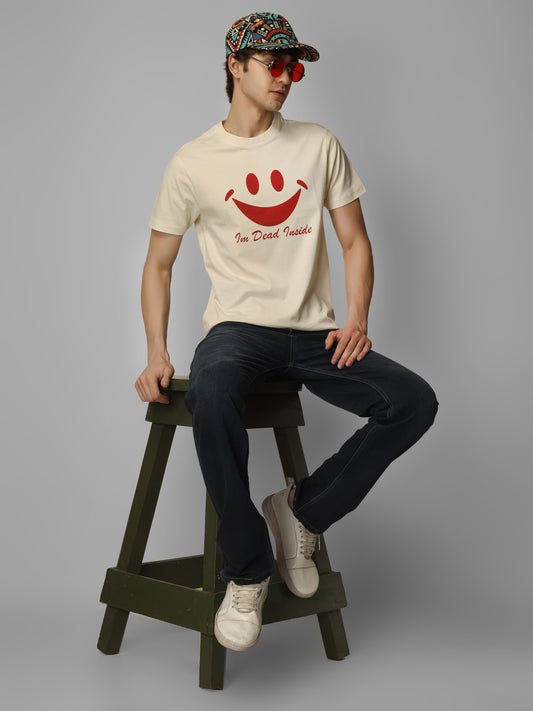 Basic Round Neck Regular Mens T-Shirt - RSBO0013