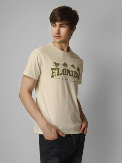 Basic Round Neck Regular Mens T-Shirt - RSBO0019