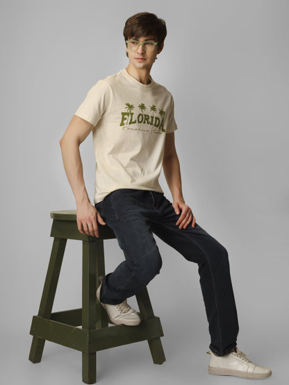 Basic Round Neck Regular Mens T-Shirt - RSBO0019