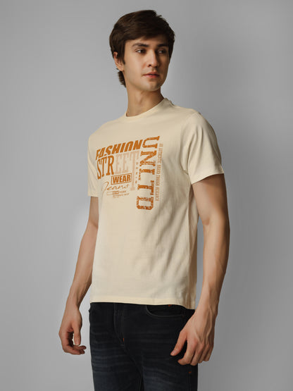 Basic Round Neck Regular Mens T-Shirt - RSBO0003