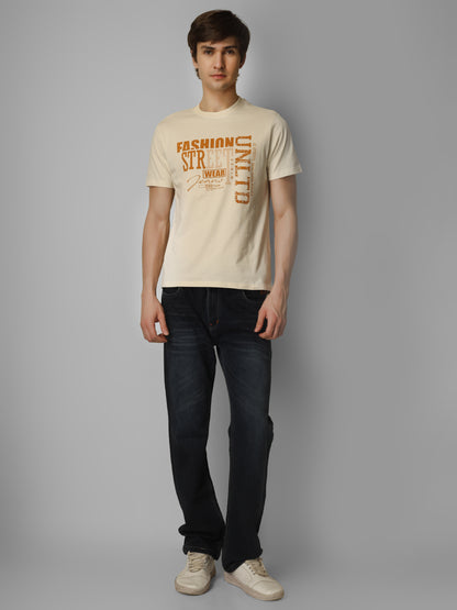 Basic Round Neck Regular Mens T-Shirt - RSBO0003