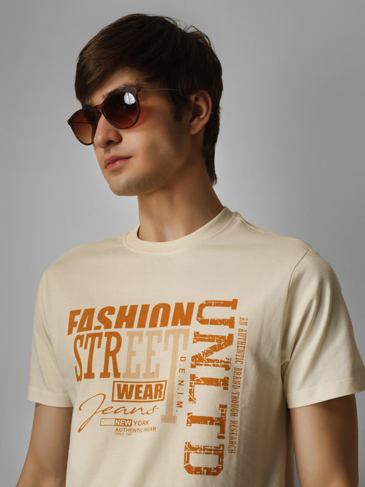 Basic Round Neck Regular Mens T-Shirt - RSBO0003