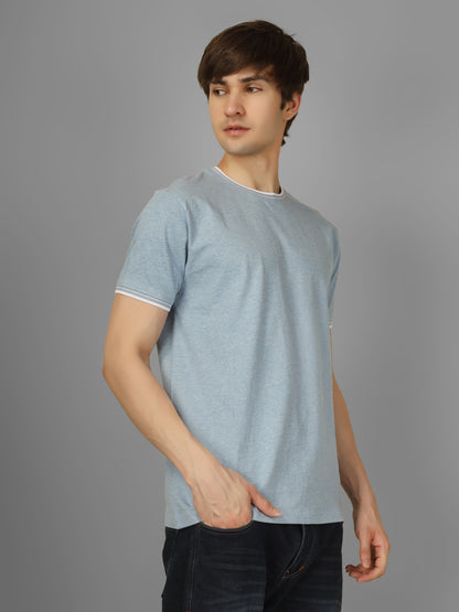 Basic Round Neck Regular Mens T-Shirt - RSBO0028