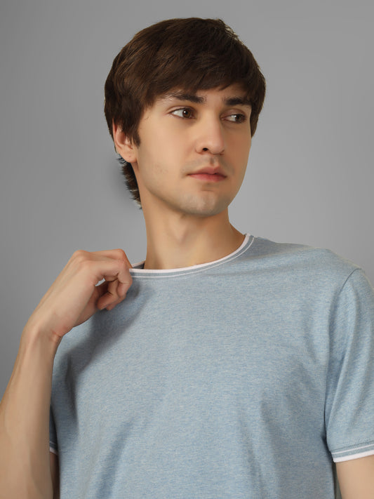 Basic Round Neck Regular Mens T-Shirt - RSBO0028