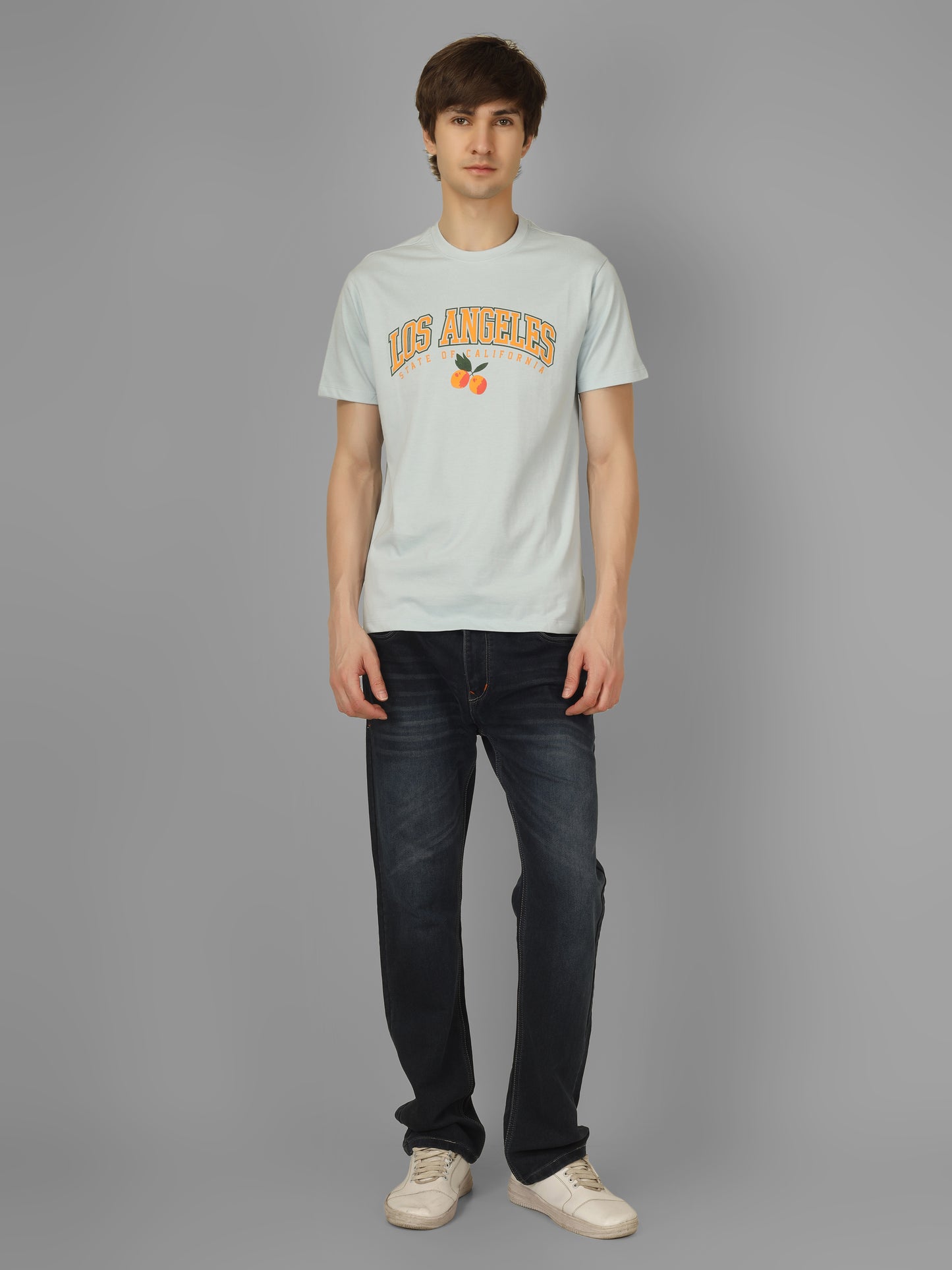 Basic Round Neck Regular Mens T-Shirt - RSBO0031