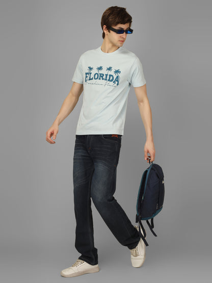 Basic Round Neck Regular Mens T-Shirt - RSBO0019