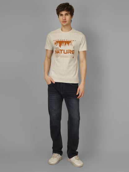 Basic Round Neck Regular Mens T-Shirt - RSBO0026
