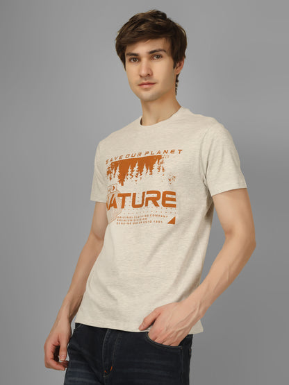 Basic Round Neck Regular Mens T-Shirt - RSBO0026