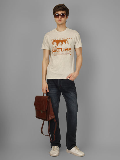 Basic Round Neck Regular Mens T-Shirt - RSBO0026