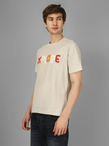 Basic Round Neck Regular Mens T-Shirt - RSBO0024