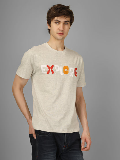 Basic Round Neck Regular Mens T-Shirt - RSBO0024