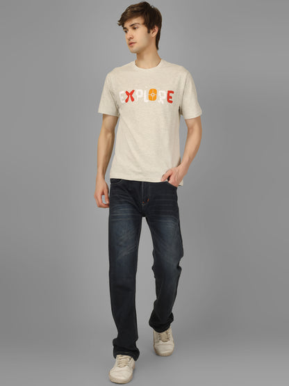Basic Round Neck Regular Mens T-Shirt - RSBO0024