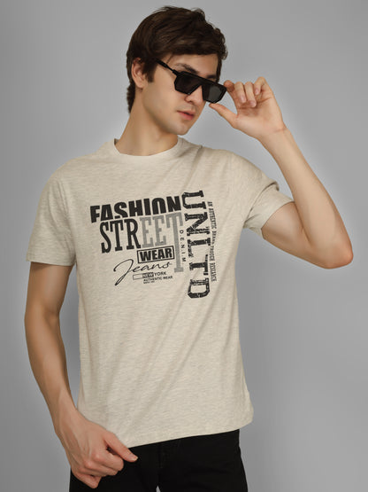 Basic Round Neck Regular Mens T-Shirt - RSBO0003