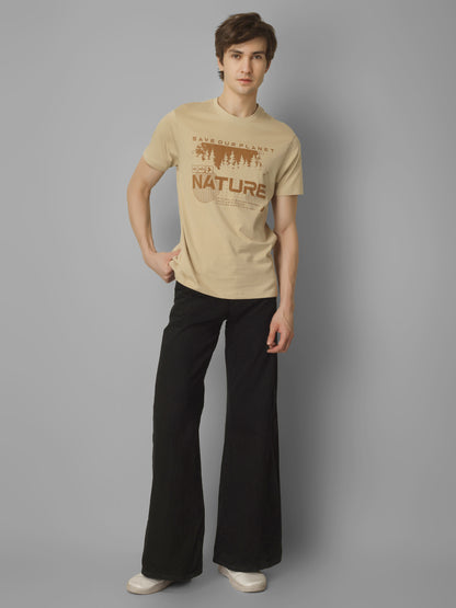 Basic Round Neck Regular Mens T-Shirt - RSBO0026