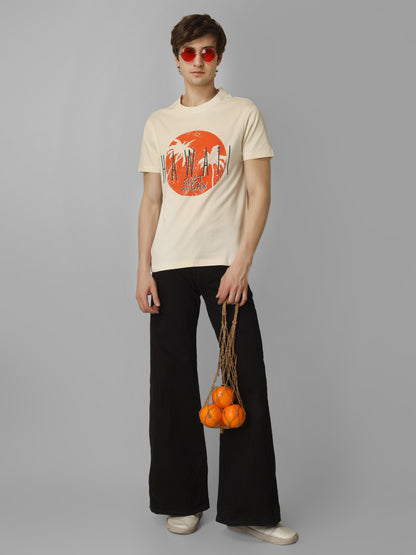 Basic Round Neck Regular Mens T-Shirt - RSBO0010