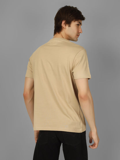 Basic Round Neck Regular Mens T-Shirt - RSBO0022