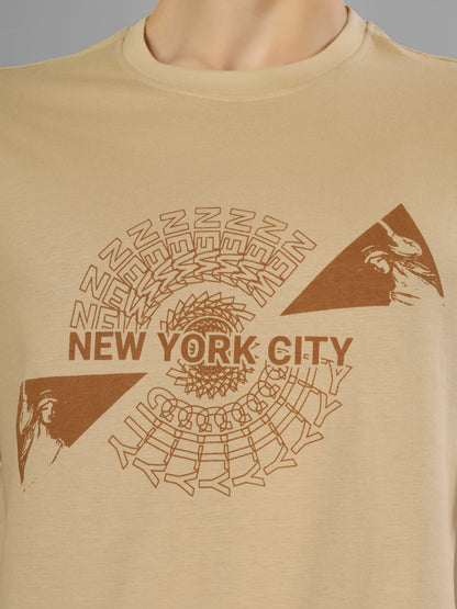 Basic Round Neck Regular Mens T-Shirt - RSBO0022