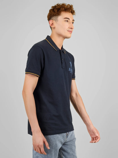 SPORTY - RSBO Embossed Brand Polo Tee