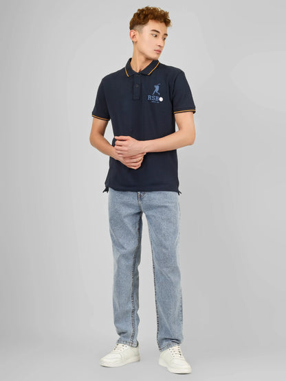 SPORTY - RSBO Embossed Brand Polo Tee