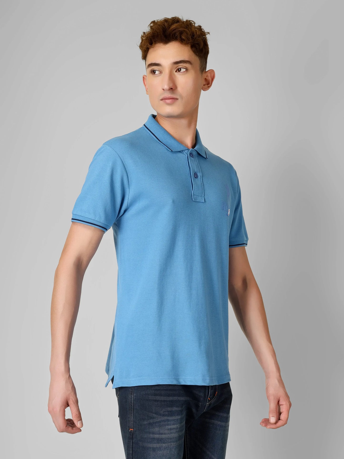 SPORTY - RSBO Embossed Brand Polo Tee