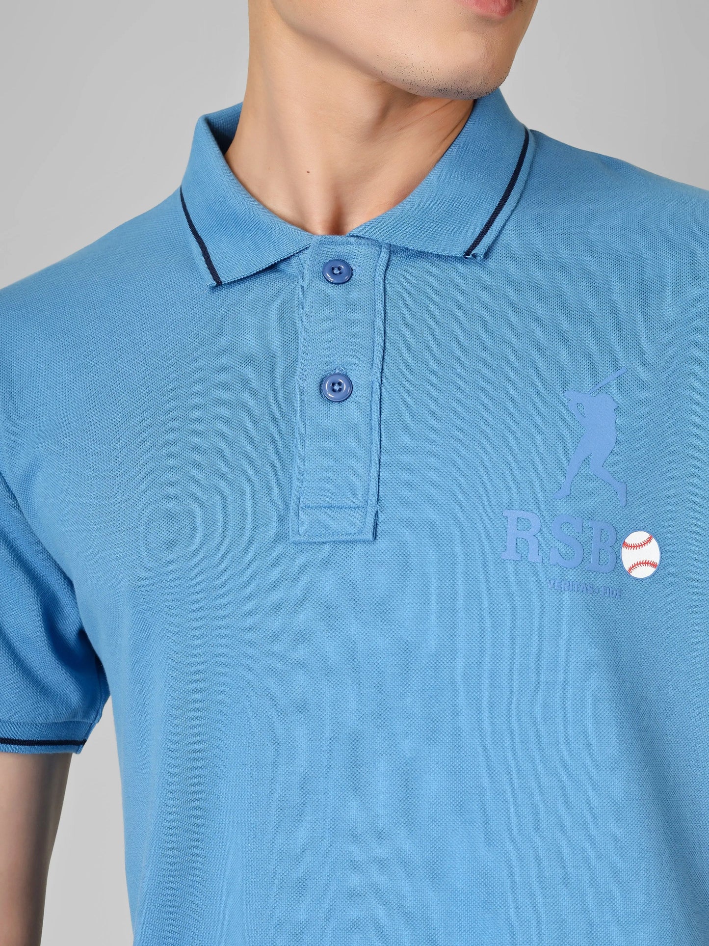 SPORTY - RSBO Embossed Brand Polo Tee