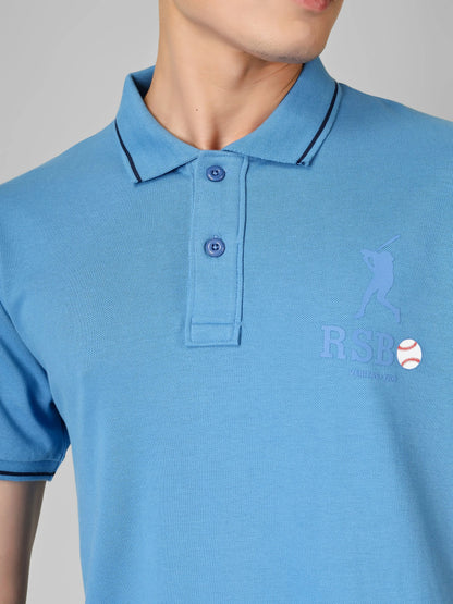 SPORTY - RSBO Embossed Brand Polo Tee