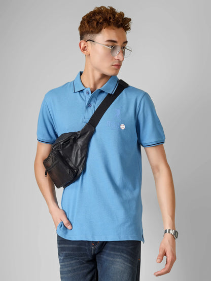 SPORTY - RSBO Embossed Brand Polo Tee