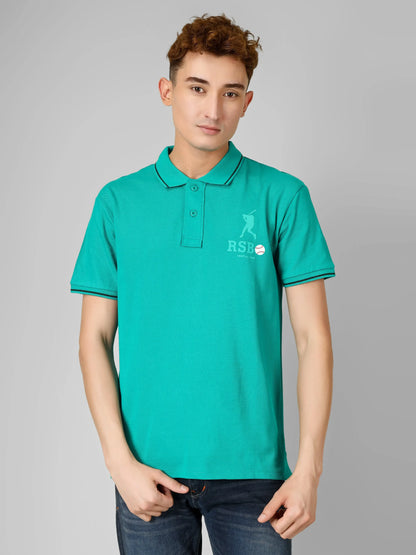 SPORTY - RSBO Embossed Brand Polo Tee