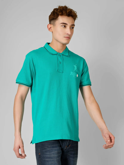 SPORTY - RSBO Embossed Brand Polo Tee