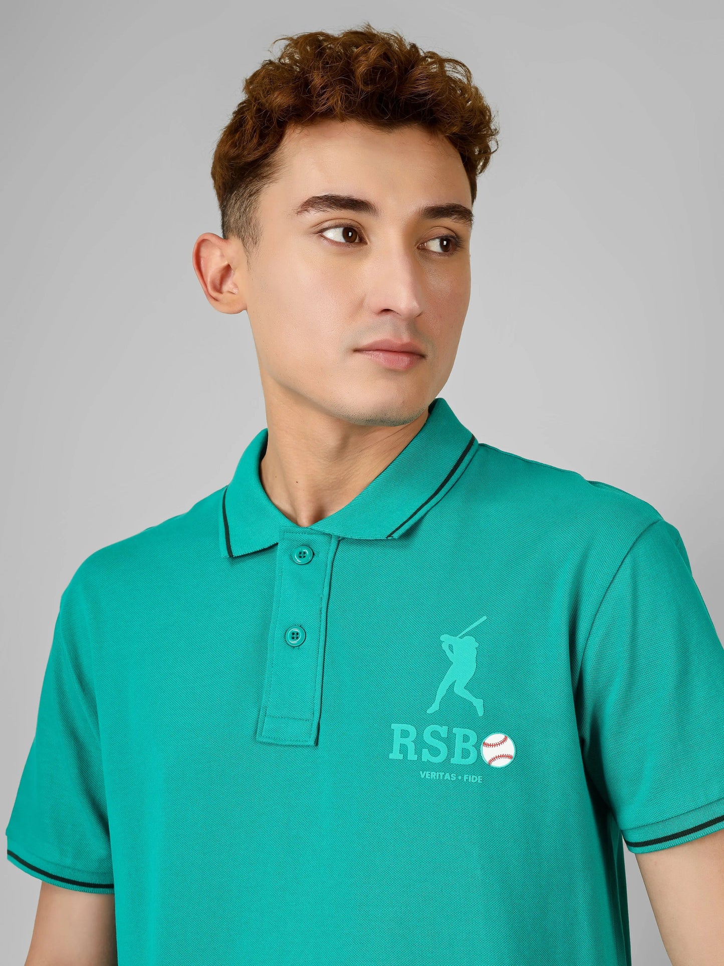 SPORTY - RSBO Embossed Brand Polo Tee